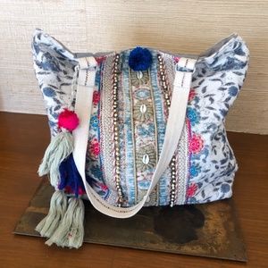 Large embroidered Kamala bag from Sundance. New with tags!